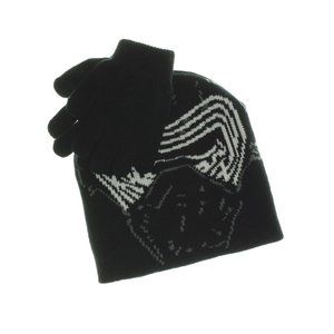 Star Wars Boy's 2-piece Kylo Ren Knit Beanie Hat